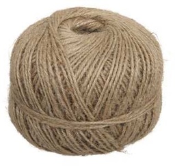 [A-017083] Jute touw Viji rope 3 ply Naturel rol 200 gram