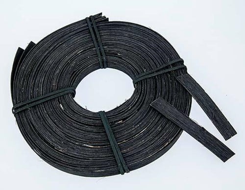 [A-017503] Pitriet Plat Zwart 18 mm rol 200 gram