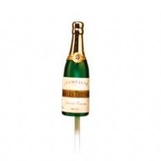 [A-003322] Bijsteker Champagnefles klein 11 cm per stuk