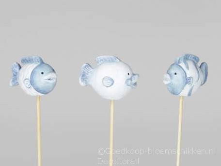 [A-015311] Bijsteker Visjes op stok doos 12 stuks