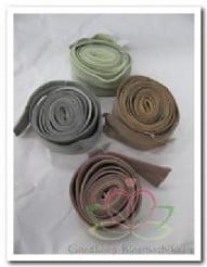 [A-005532] Foam roll Bruin 165 cm buigbaar met draad