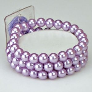 [A-008357] Corsage Polscorsage-armband Avery Lila