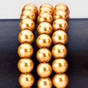 [A-008364] Corsage Polscorsage-armband Avery Goud Oranje