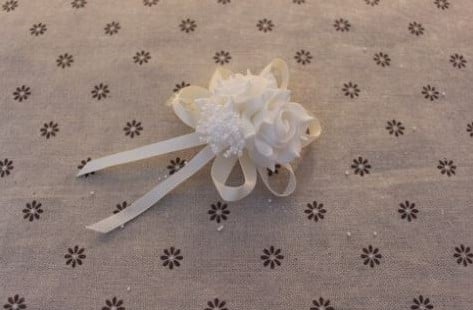 [A-022377] Polscorsage Elastisch Off White klaar