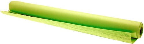 [A-017671] Tissuepapier bloemen en inpakpapier Lime Green tissue 20x30 cm rol x48 vellen