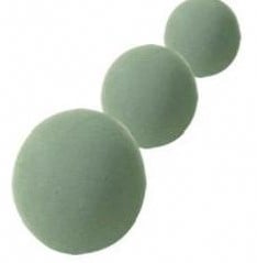 [A-002849] Bol kogel steekschuim oase voor verse bloemen 28 cm