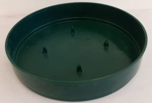 [A-022345] Bowl Olympia 30*5cm leeg Groen Schaal