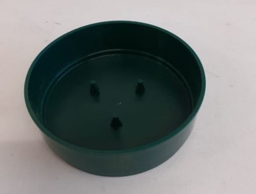 [A-022346] Bowl Olympia 10cm leeg Groen Schaal