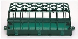 [A-022369] CAGEG ABBIETTA FLOR groen 40cm Leeg buitenkant