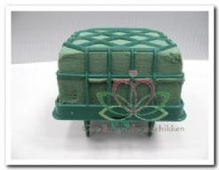 [A-004612] Flor 10 Punten steekschuimvorm oase voor verse bloemen