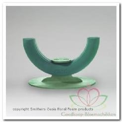 [A-006527] OASIS® Bioline Mini Candleholder 30 × 8 cm steekschuim kandelaar oase voor verse bloemen