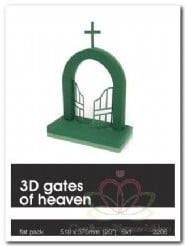 [A-007751] Poort naar de Hemel 3D steekschuimvorm oase voor verse bloemen