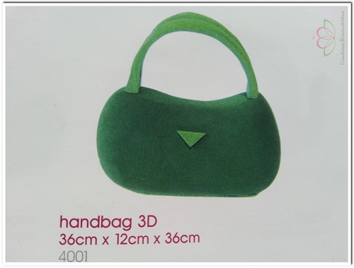 [A-009397] Handtas 3D steekschuimvorm oase voor verse bloemen