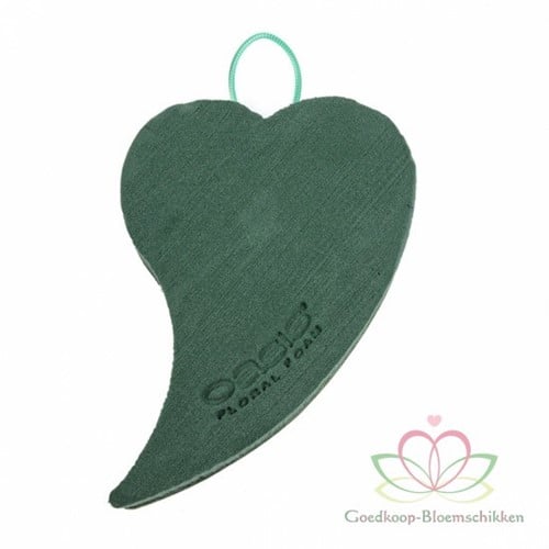 [A-010183] OASIS® Bioline Memorial Hart oase voor verse bloemen