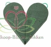 [A-010184] Oasis® Bioline Broken Heart 2-delig oase voor verse bloemen