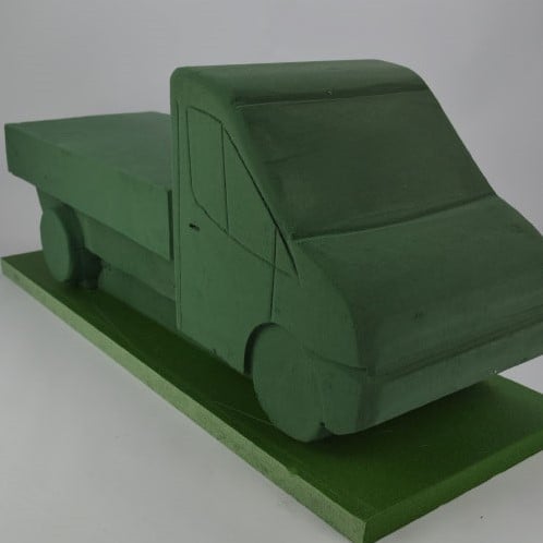 [A-014070] Transit Laadbak steekschuimvorm 3D oase voor verse bloemen
