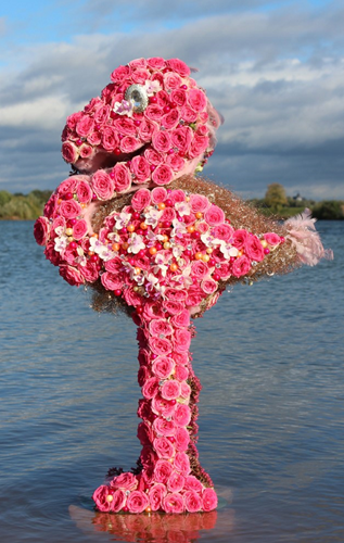 [A-019031] OASIS® Bioline Flamingo steekschuimvorm 70 × 35 × 17,5 cm oase voor verse bloemen