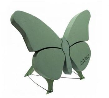 [A-022272] OASIS® Vlinder 56 × 40 × 6 cm met staander oase voor verse bloemen