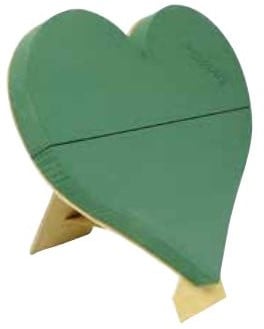 [A-022997] Hart 65 cm Dicht met standaard steekschuimvorm oase voor verse bloemen