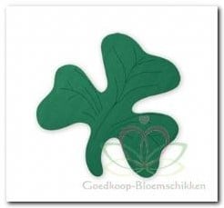 [A-007680-B] Klavertje Vier steekschuimvorm B-keus niet voor verse bloemen