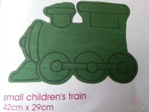 [A-009396-B] Speelgoedtrein steekschuimvorm B-keus niet voor verse bloemen