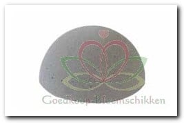 [A-008049] Halve bol Droogschuim SEC 20 cm voor droog en kunstbloemen