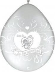 [A-005141] Ballon Love is to be married 30 cm 8 stuks