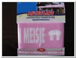 [A-003534] Afzet geboorte Meisje 15 meter