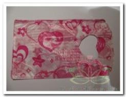[A-005604] Cadeauzakje giftbag Pink Love You Forever ca. 50 stuks