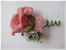 [A-008695] Corsage Roos OudRose CEM12 Maatwerk