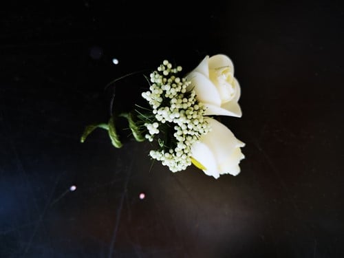 [A-024287] Corsage Simply Creme Maatwerk