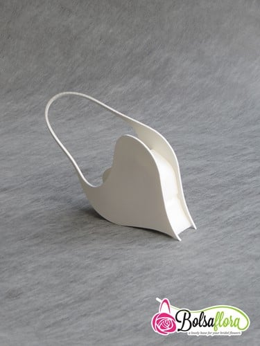 [A-011860] Bolsa Flora IV bruidsboekethouder bloementasje voor origineel bruidswerk