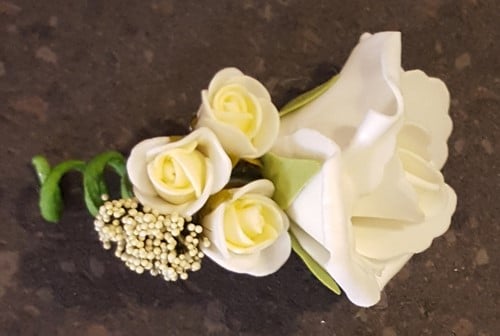 [A-015503] Verhuur corsage trouwcorsage galacorsage incl corsagemagneet Verhuur corsage