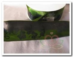 [A-004804] Rouwlint Two Tone Hedera Groentint per meter
