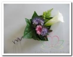 [A-011207] Draad Groen gelakt bloemendraad 0,6 mm 40 cm 40 stuks kleinverpakking 