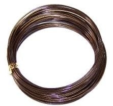 [A-007459] Oasis Aluminiumdraad Wire 94644 Brown 2 mm 100 gram