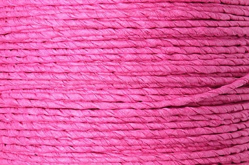 [A-008123] Bindwire Papierdraad Pink 2 mm 10 meter kleinverpakking