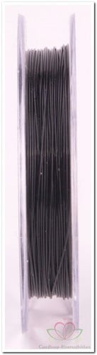 [A-008538] Skinny Wire Zwart 100 meter