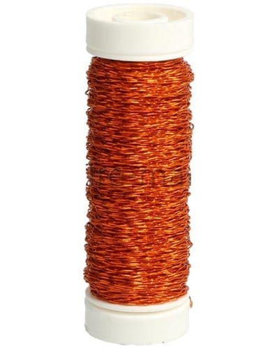 [A-024833] Bouilloneffectdraad 16 Oranje 25 gram