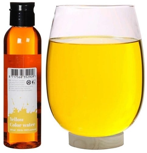 [A-009452] Gekleurd Water Kleurvloeistof 20103 Geel 150cc