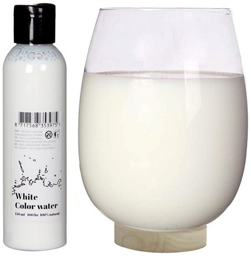 [A-010056] Gekleurd Water Kleurvloeistof 20107 Wit 150cc