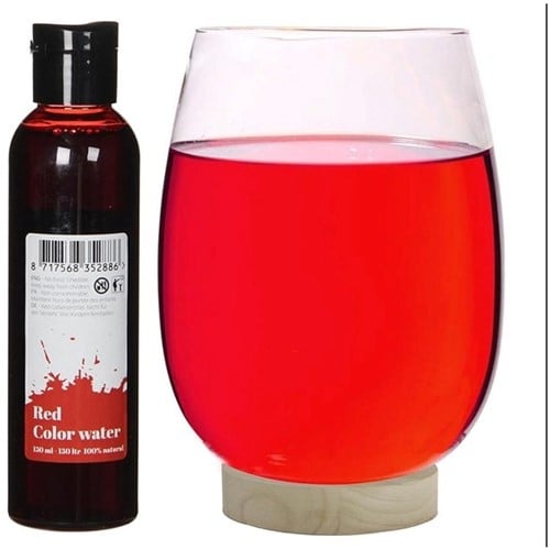 [A-018621] Gekleurd Water Kleurvloeistof 20101 Rood 150cc