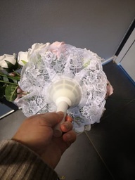 [A-023106] Bridycover met kant Bridy Lady 1 bruidsboeket