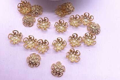 [A-023994] Afdekkapjes Ophanghaakjes Holle bollen/ballen/eieren Styropor 100 stuks ca. 10 mm