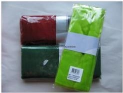 [A-003358] Decostof Organza Donkergroen 150x300 cm