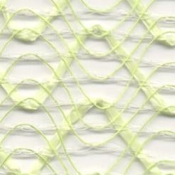 [A-005450] Deco-lux Wave Mesh Lime Groen