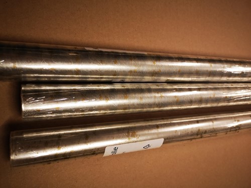 [A-014643] Cellofaanfolie Bloemenfolie Inpakfolie Sterren Kerst Opdruk set 3 rollen 70 cm x 5 meter