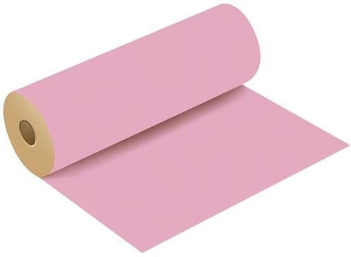 [A-024156] Bloemenpapier cadeaupapierkraftpapier Baby Roze rol 50 cm x 3 kg