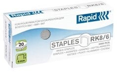 [A-012046] Nietjes Rapid K1 Classic 24/6 doos 5000 stuks