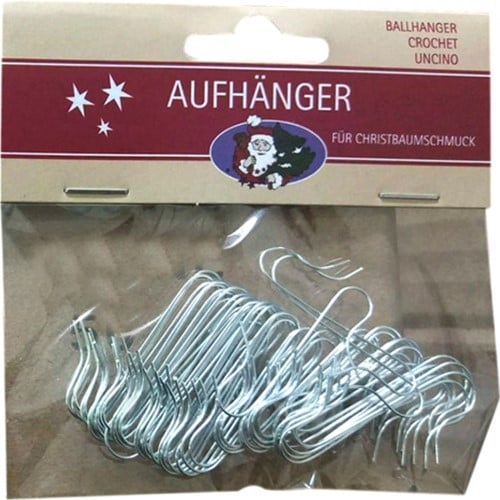 [A-014649] Kerstbalhaakjes Snelhanger 150 stuks